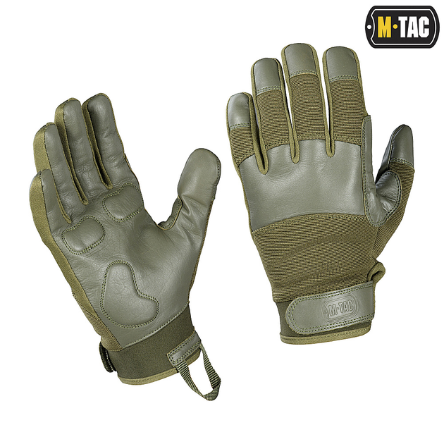 Перчатки XL Police Olive M-Tac Gen.2 - изображение 1