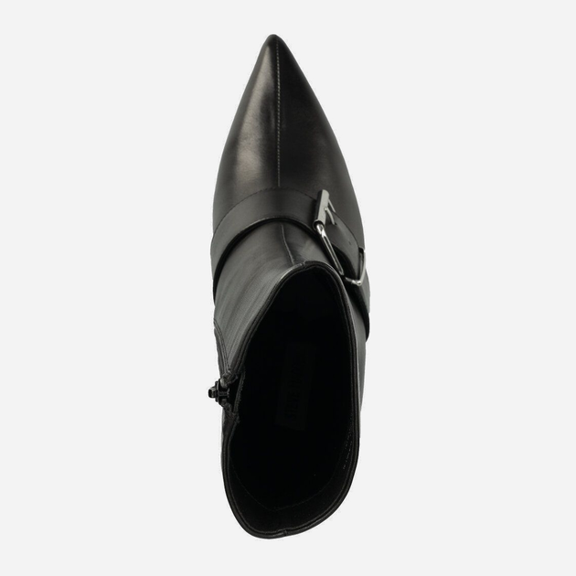 Botki damskie skórzane Steve Madden Banter Bootie SM11002605-017 41 26.2 cm Czarne (8720857117738) - obraz 5