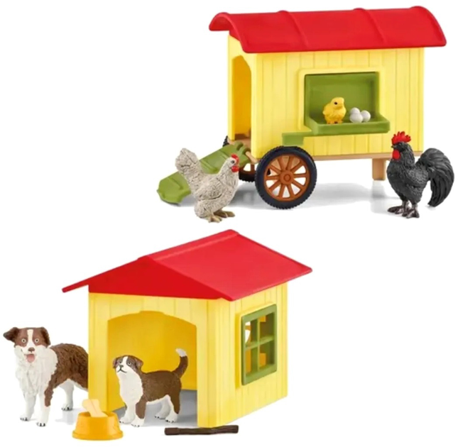 Zestaw do zabawy z figurkami Schleich Farm World 2-in-1 Bundle (4059433855233) - obraz 1