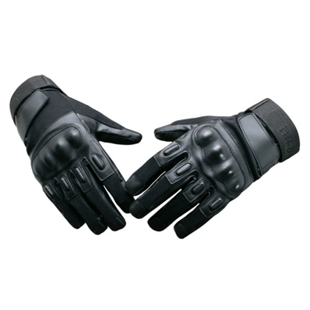 Перчатки тактические BlackEagle полнопалые черные XL - изображение 2