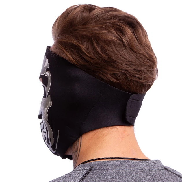 Маска лицьова вітрозахисна Chrome Skull (неопрен, чорний) (MS-4344-1) - Фото 3 Маска лицьова вітрозахисна Chrome Skull (неопрен, чорний) (MS-4344-1) - изображение 3