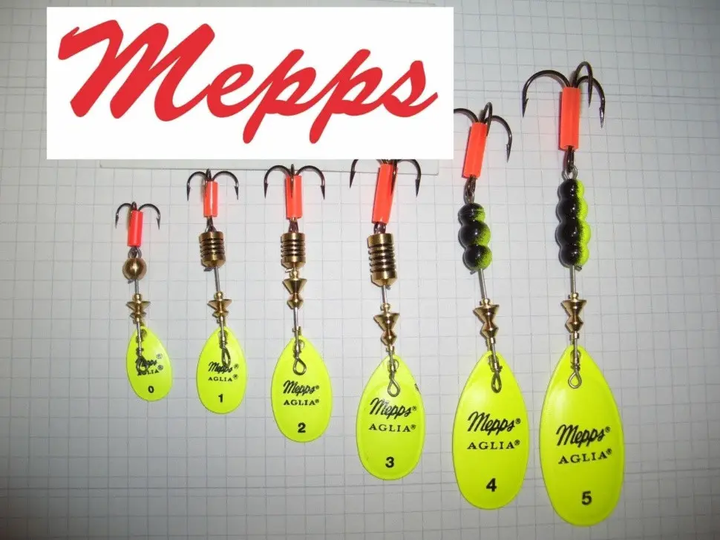 Блесна MEPPS AGLIA FLUO chartreuse #2 4.5гр,AF2CH-bc - изображение 2