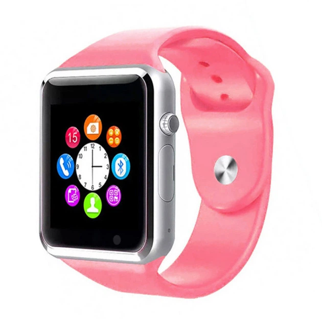 Смарт годинник Smart Watch A1 PRO GPS, Sim Card, Bluetooth Pink - зображення 5