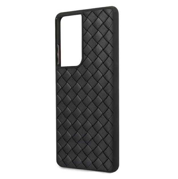Чехол Primo BV Weaving для смартфона Samsung Galaxy S21 Ultra (SM-S998) - Black Primo WEAVING-SAM-G998-B черный - изображение 4
