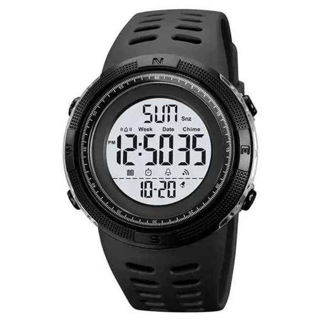 Часы наручные 2070BKWT SKMEI с подсветкой, BLACK -WHITE – фото, отзывы ...