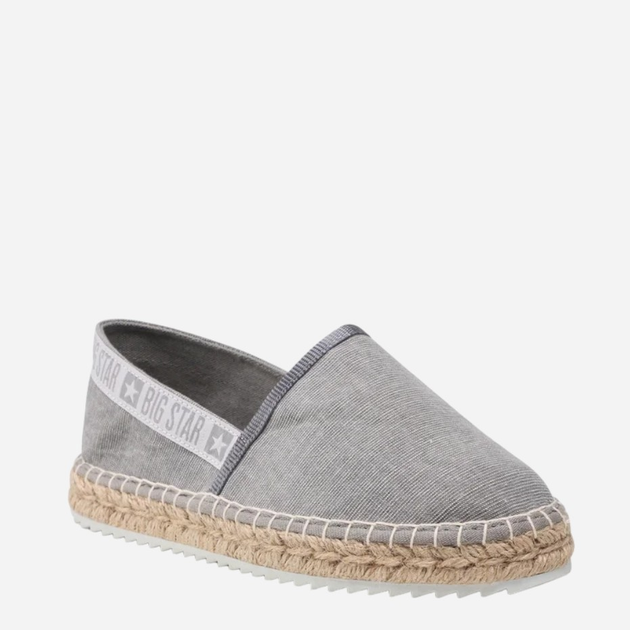 Damskie espadryle Big Star JJ274876 37 Szare (5900714495497) - obraz 2