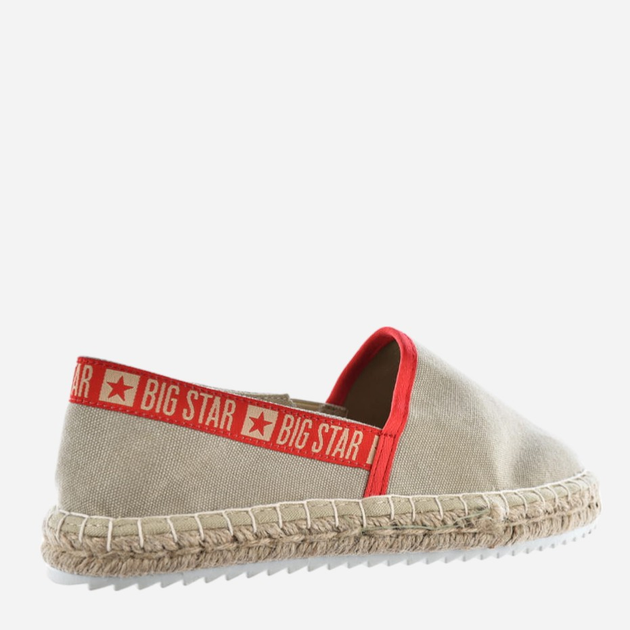 Espadryle damskie Big Star JJ274879 39 Beżowe (5900714495817) - obraz 6
