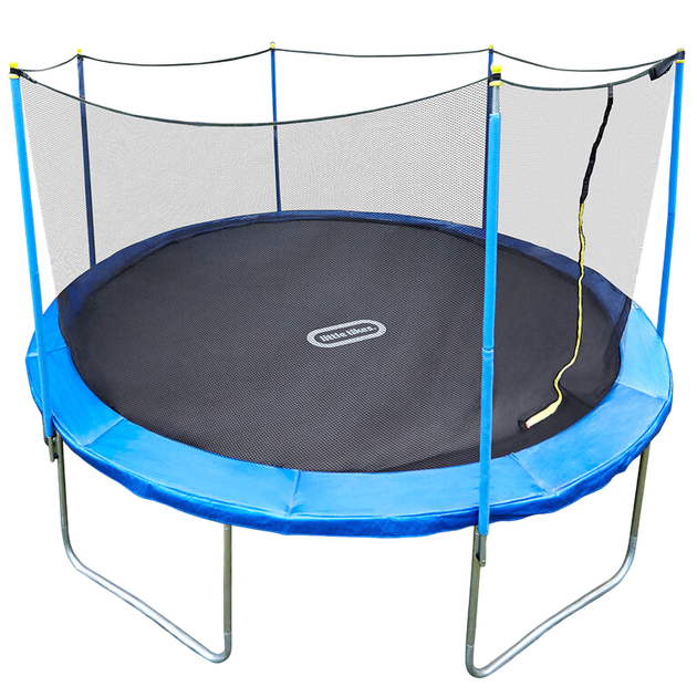 Trampolina ogrodowa Little Tikes z siatką 450 cm (50743657078) - obraz 1