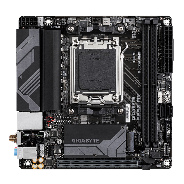 Материнська плата Gigabyte B650I AX Socket AM5 – фото, отзывы ...