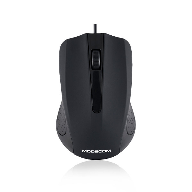 Мышь компьютерная Modecom M-MC-00M9-100 проводная 1.8 м 1000 dpi Черный - изображение 1