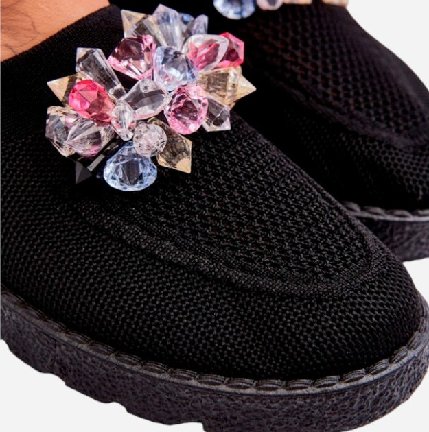 Buty wsuwane damskie Simple 36 Czarne (5905677438437) - obraz 7