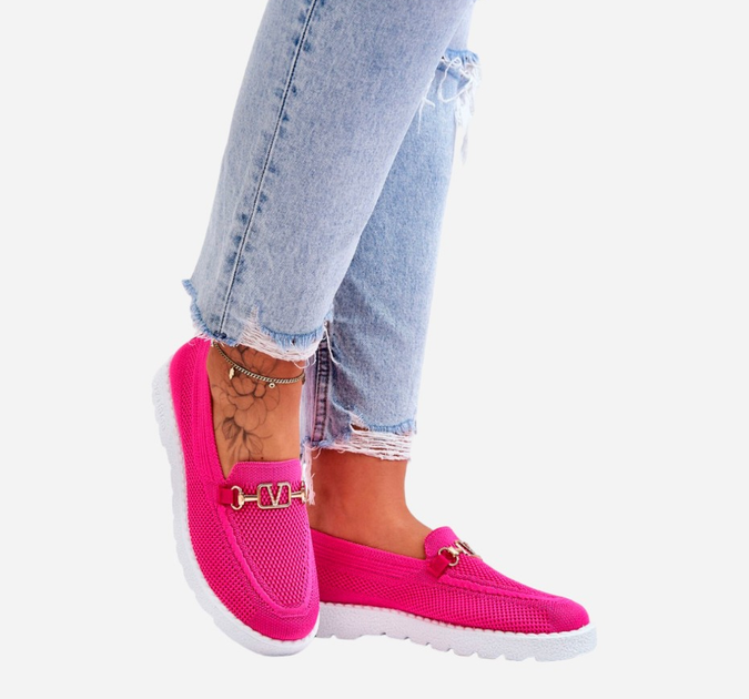 Buty wsuwane damskie Alena 40 Fuksja (5905677410600) - obraz 5