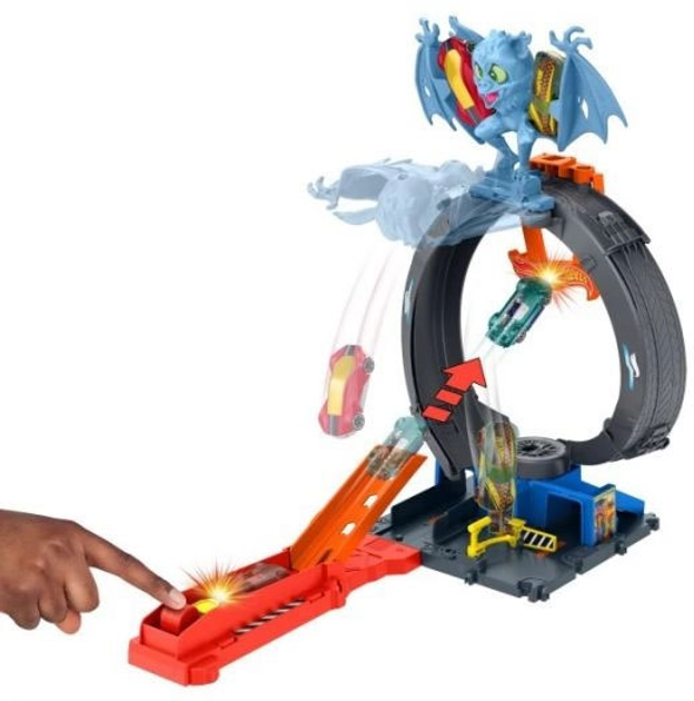 Ігровий набір Hot Wheels City Петля кажана (0194735195084) - зображення 4