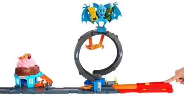 Ігровий набір Hot Wheels City Петля кажана (0194735195084) - зображення 6