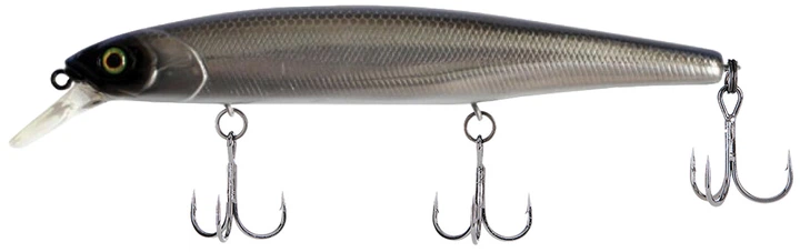 Jackall Magsquad 115SP Jerkbait Suspendre Leurre Bone (2066 Jackall Magsquad 115SP Jerkbait Suspendre Leurre Bone (2066