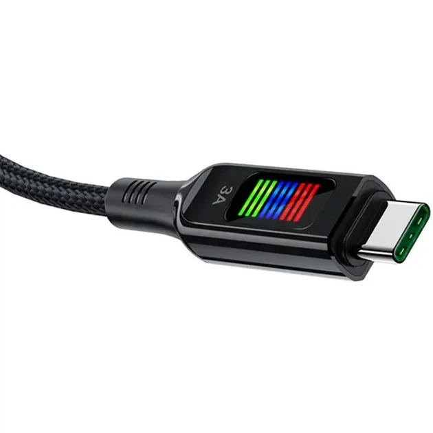 Дата кабель Acefast C7-03 Type-C to Type-C 100W (1.2m) Black - изображение 2