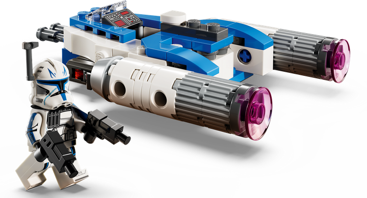 Zestaw klocków LEGO Star Wars Mikromyśliwiec Y-Wing kapitana Rexa 99 elementów (75391) - obraz 5
