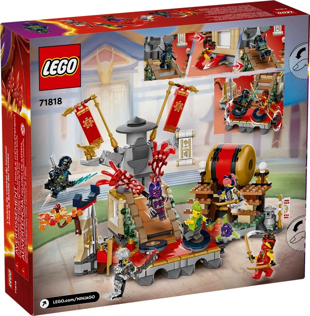 Конструктор LEGO Ninjago Турнірна арена 659 деталі (71818