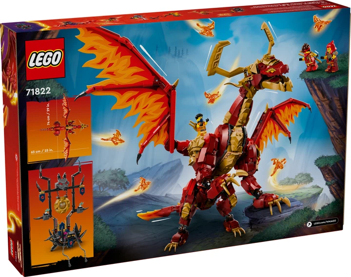 Конструктор LEGO Ninjago Dragon Motion Sources 1716 деталей (71822