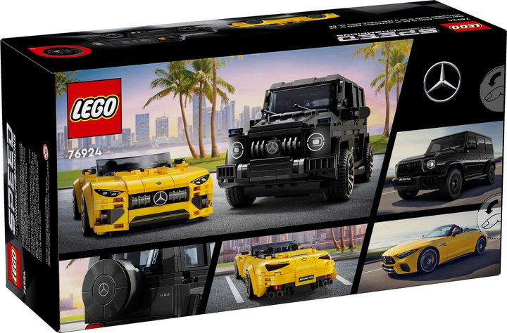 Re‐ism SL−C 174cm＋TYROLIA ATTACK 13 Конструктор LEGO Speed ​​Champions Mercedes-AMG G 63 и Mercedes