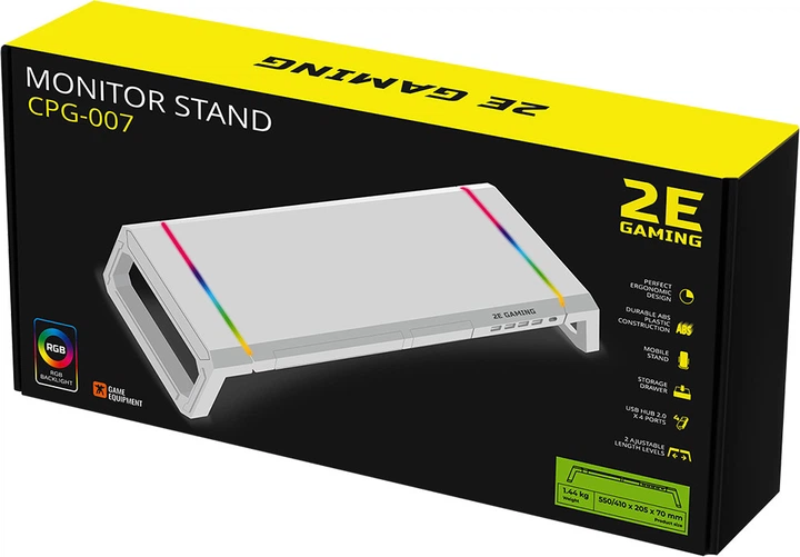 Подставка для монитора 2E Gaming 2E-CPG-007 White Store - изображение 5