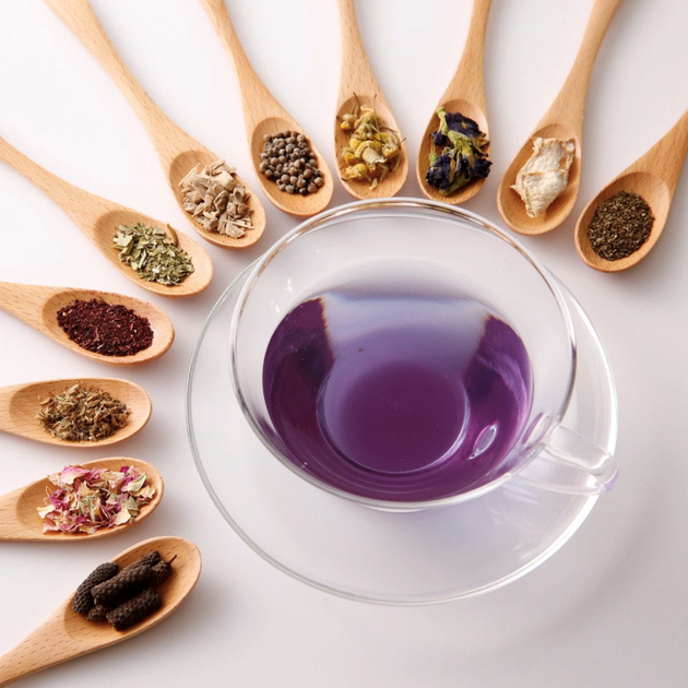 VIONEE Herbal Tea Violet травяной чай от бессонницы и для женского здоровья, 14 пак - изображение 2