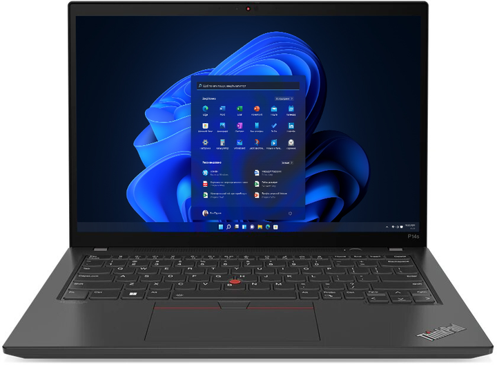 Ноутбук Lenovo ThinkPad P14s Gen 4 (21HF0012MH) Black - зображення 1