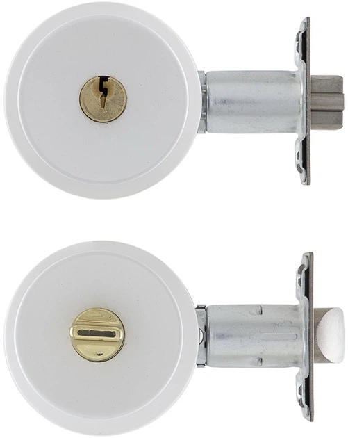 Ручка-кноб TESA KnobSet 3500U0 UNIV BS60/70 мм 3KEY 33-52 мм наскрізь Tulip комплект Біла фарба (TES-3500U0BL) - Фото 4 Ручка-кноб TESA KnobSet 3500U0 UNIV BS60/70 мм 3KEY 33-52 мм наскрізь Tulip комплект Біла фарба (TES-3500U0BL) - зображення 4