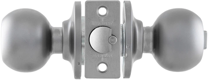 Ручка-кноб TESA KnobSet 3900U0 UNIV BS60/70 мм 3KEY 33-52 мм наскрізь Bola комплект Матовий хром (TES-3900U0CM) - зображення 3