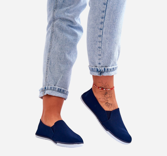 Buty wsuwane damskie Versali 40 Granatowe (5905677427653) - obraz 3