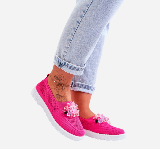 Жіночі сліпони Simple 40 Фуксія (5905677438352) - зображення 3