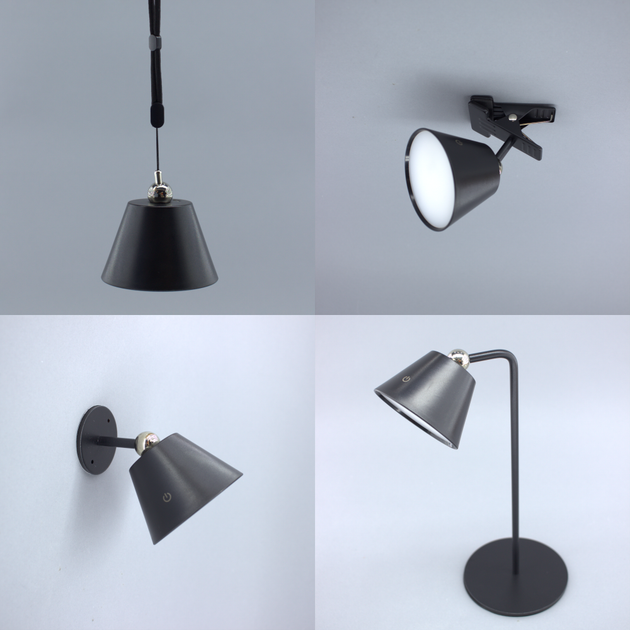 Многофункциональная светодиодная лампа LOKA 3W R-SENSOR-310×130-BLACK-DC5V/1A-IP44 - Фото 4 Многофункциональная светодиодная лампа LOKA 3W R-SENSOR-310×130-BLACK-DC5V/1A-IP44 - изображение 4