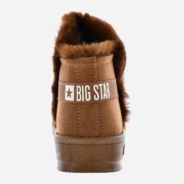 Śniegowce mukluki damskie niskie Big Star KK274620 38 Brązowe (5900714573898) - obraz 6