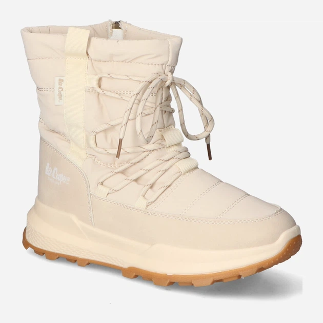 Śniegowce damskie krótkie ocieplane Lee Cooper LCJ-23-44-1989L 37 24 cm Beżowe (5904292127962) - obraz 3