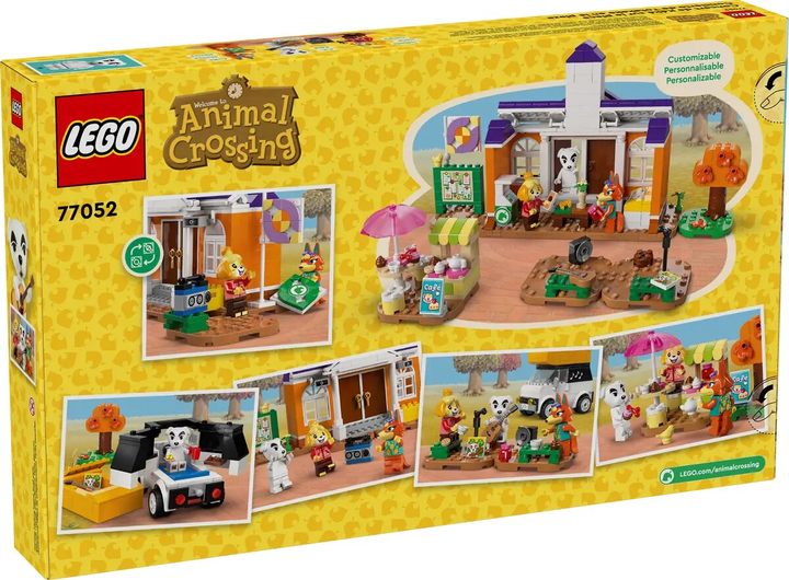 Zestaw klocków LEGO Animal Crossing Koncert K.K. na placu 550 elementów (77052) - obraz 7