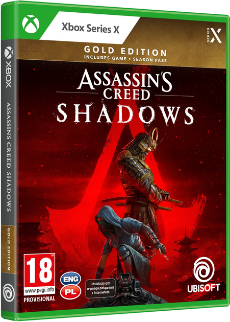 Гра Xbox Series X Assassin’s Creed Shadows - Gold Edition (Blu-ray диск) (3307216294450) - зображення 2