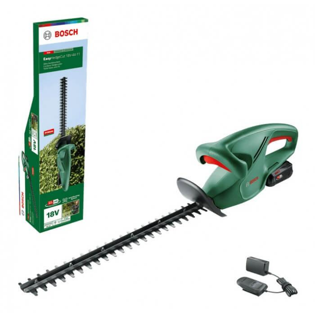 Аккумуляторный кусторез Bosch Easy HedgeCut 18-45 в картоне с акб PBA ...