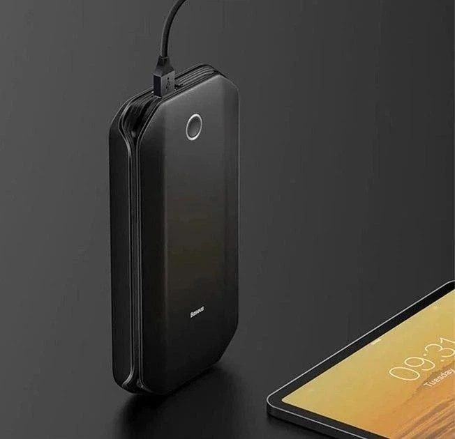 Пуско-зарядное устройство Бустер Baseus AIR Car Jump Starter Super Energy 8000 mAh Black - изображение 5