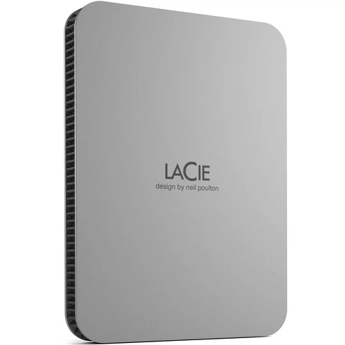 Внешний жесткий диск 2 TB LaCie Mobile Drive Moon Silver (STLP2000400) - изображение 5
