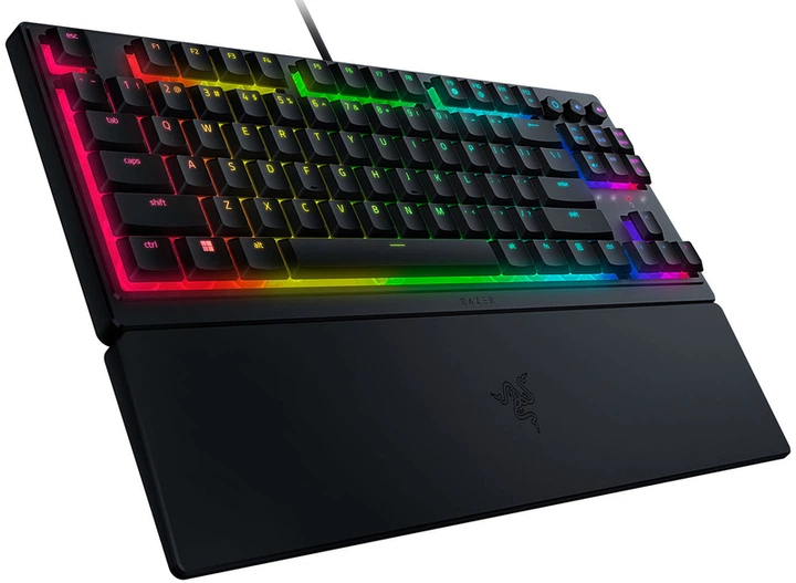 Клавиатура Razer Ornata V3 TKL RGB 84key Mecha-Membrane Switch USB UA Black (RZ03-04881800-R371) - Фото 3 Клавиатура Razer Ornata V3 TKL RGB 84key Mecha-Membrane Switch USB UA Black (RZ03-04881800-R371) - изображение 3
