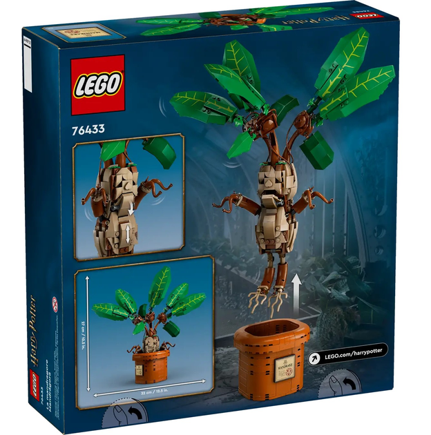 Конструктор LEGO Harry Potter Мандрагора 579 деталей (76433