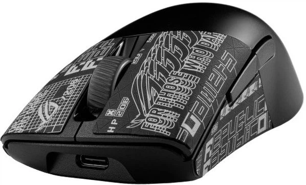 Мышь беспроводная ASUS ROG Keris Aimpoint Bluetooth/Wireless Black (90MP02V0-BMUA00) - Фото 3 Мышь беспроводная ASUS ROG Keris Aimpoint Bluetooth/Wireless Black (90MP02V0-BMUA00) - изображение 3