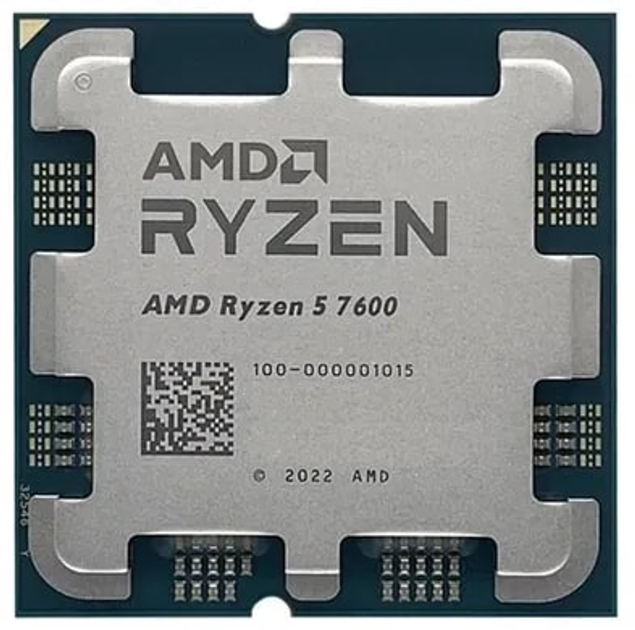 CPU AMD Ryzen 5 7600 + Wraith Stealth AMD Ryzen 5 7600, with Wraith Stealth Cooler - Desktop