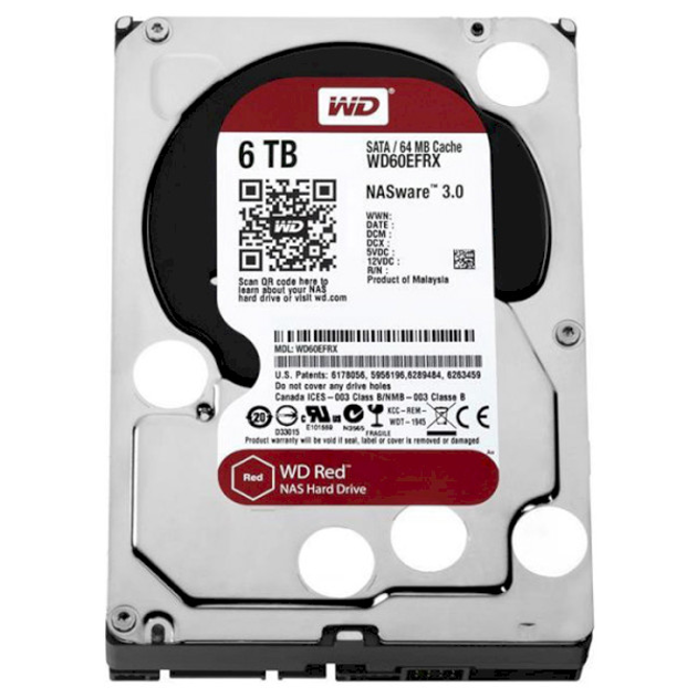 Жорсткий диск 6 TB WD Red (WD60EFAX) – фото, відгуки, характеристики в ...