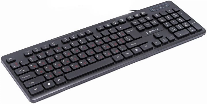 Клавиатура Gembird KB-UM-107-UA Black USB UKR - изображение 3