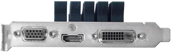 Видеокарта ASUS GeForce GT 710 2GB DDR3 EVO silent (GT710-SL-2GD3-BRK-EVO) - Фото 4 Видеокарта ASUS GeForce GT 710 2GB DDR3 EVO silent (GT710-SL-2GD3-BRK-EVO) - изображение 4