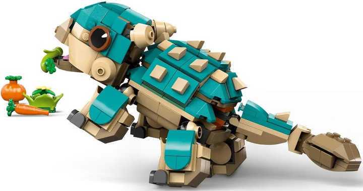 Zestaw klocków LEGO Jurassic World Mały ankylozaur Bumpy 358 elementów (76962) - obraz 4