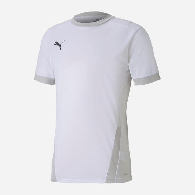 T-shirt chłopięcy sportowy Puma teamGOAL 23 70416004 140 cm Biały (4062451204037) - obraz 1