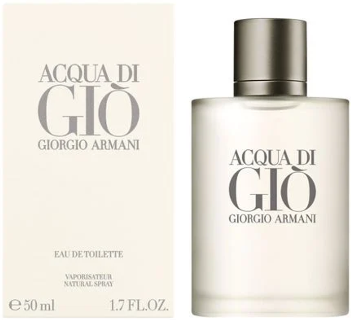 Woda toaletowa męska Giorgio Armani Acqua Di Gio 50 ml (3360372058861) - obraz 1