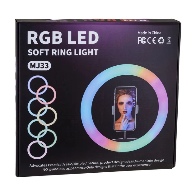 Лампа RGB MJ33 33cm Колір Чорний - изображение 2